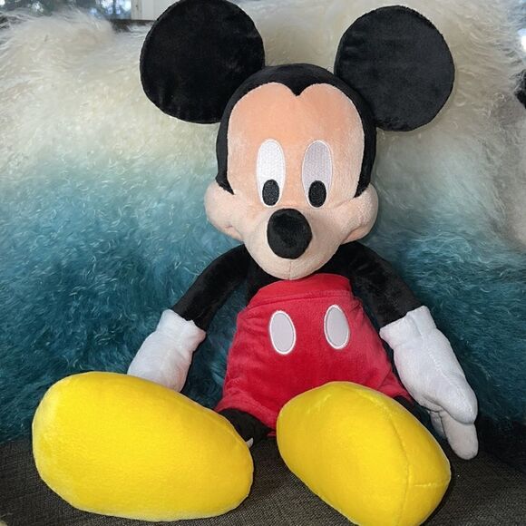 Disney Theme parks Mickey Mouse Plush Toy Hong Kong Disney Land Stuffed Animal - Picture 1 of 10